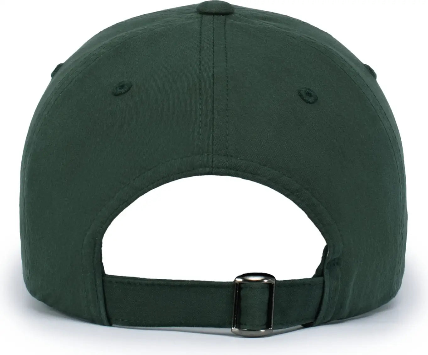 Pacific Headwear V57 Blank Vintage Buckle Strap Adjustable Cap - Dark Green - Forest / OS