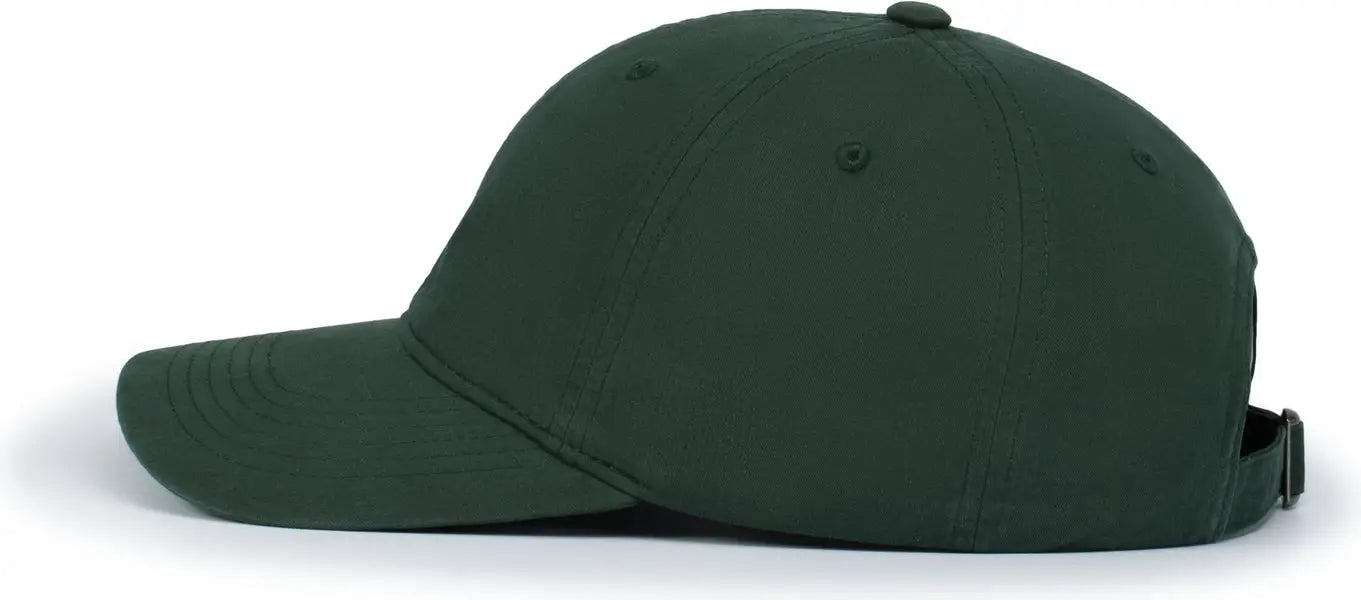 Pacific Headwear V57 Blank Vintage Buckle Strap Adjustable Cap - Dark Green - Forest / OS