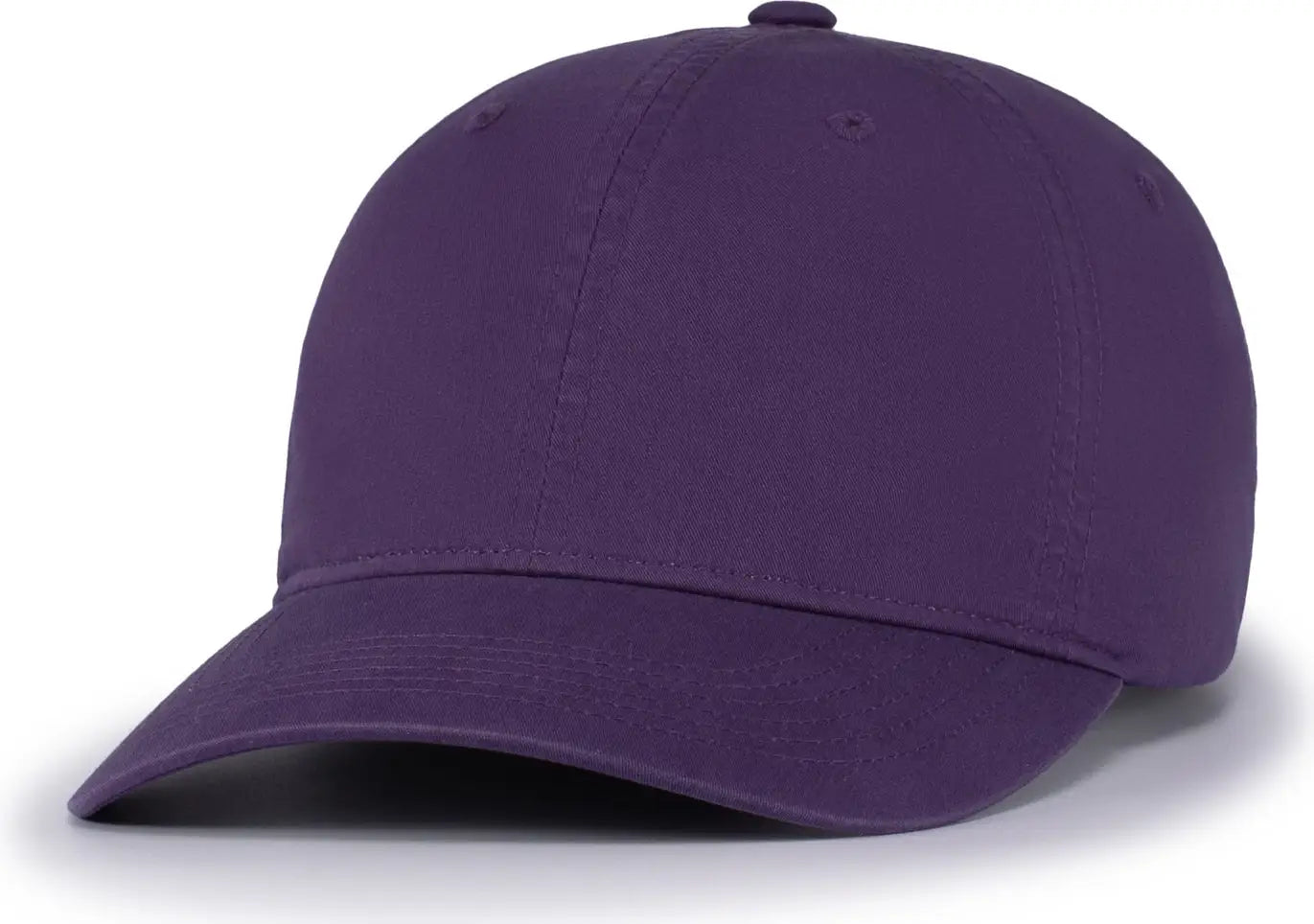 Pacific Headwear V57 Blank Vintage Buckle Strap Adjustable Cap - Purple - Purple / OS