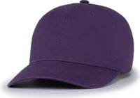 Pacific Headwear V57 Blank Vintage Buckle Strap Adjustable Cap - Purple - Purple / OS