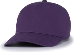 Pacific Headwear V57 Blank Vintage Buckle Strap Adjustable Cap - Purple - Purple / OS