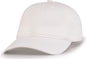 Pacific Headwear V57 Blank Vintage Buckle Strap Adjustable Cap - White - White / OS