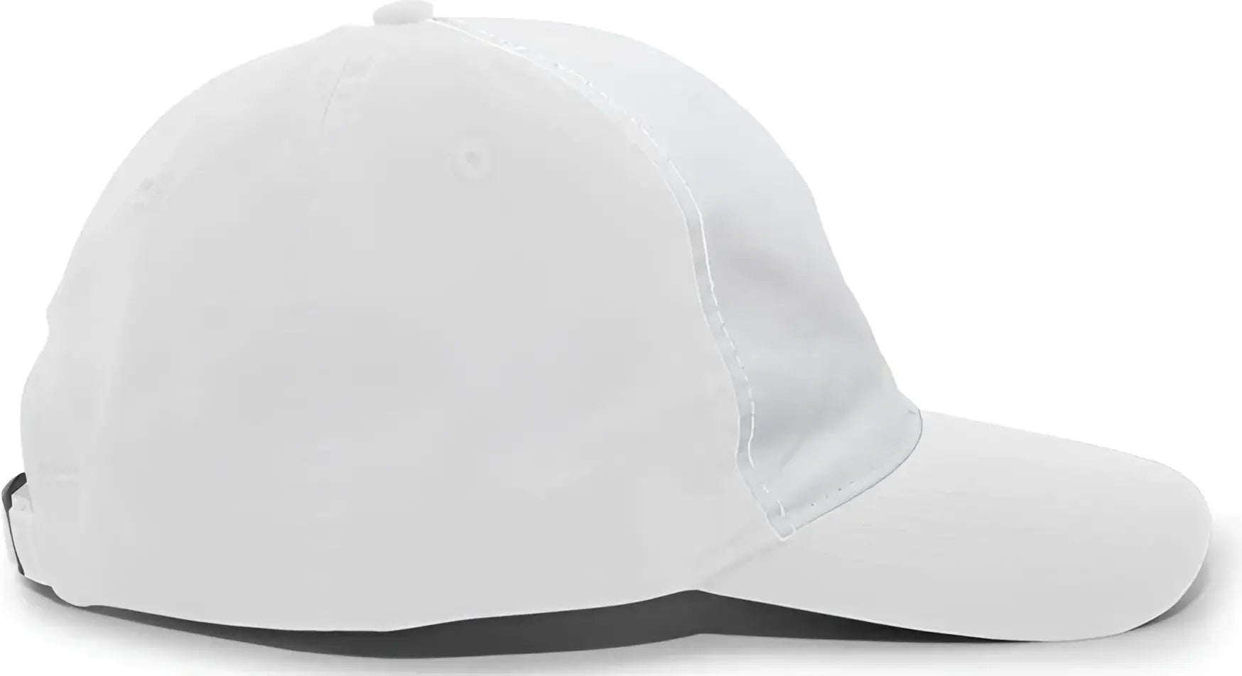 Pacific Headwear V57 Vintage Buckle Strap Adjustable Cap - White - White / 7’’ - 7 7/8’’