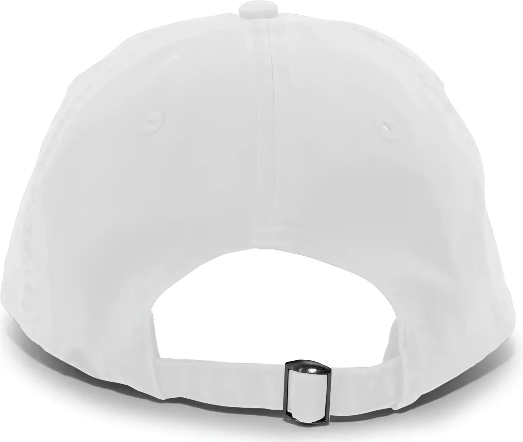 Pacific Headwear V57 Vintage Buckle Strap Adjustable Cap - White - White / 7’’ - 7 7/8’’