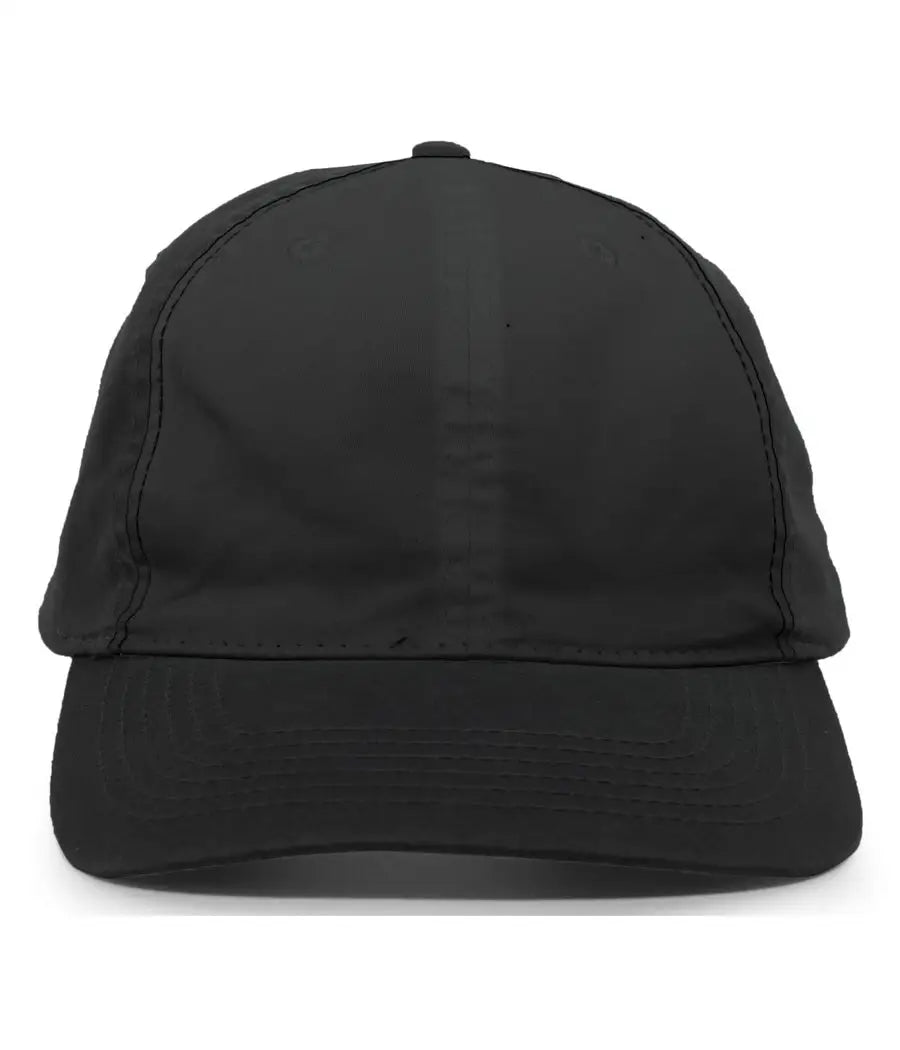 Pacific Headwear V57 Vintage Cotton Buckle Back Cap - Black - Black / 7’’ - 7 7/8’’