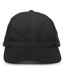 Pacific Headwear V57 Vintage Cotton Buckle Back Cap - Black - Black / 7’’ - 7 7/8’’