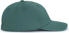 Pacific Headwear V57 Vintage Cotton Buckle Back Cap - Dark Green - Forest / 7’’ - 7 7/8’’