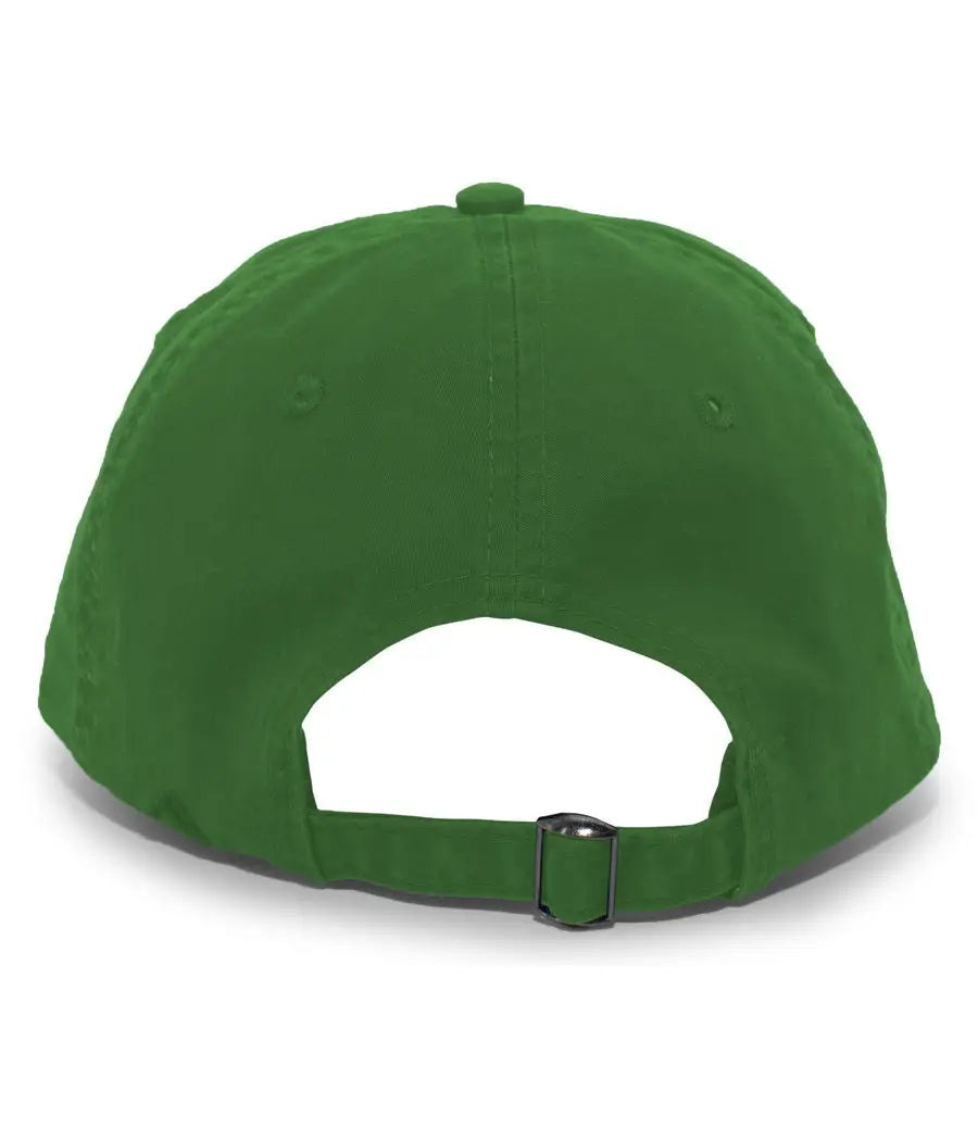 Pacific Headwear V57 Vintage Cotton Buckle Back Cap - Kelly - Kelly / 7’’ - 7 7/8’’