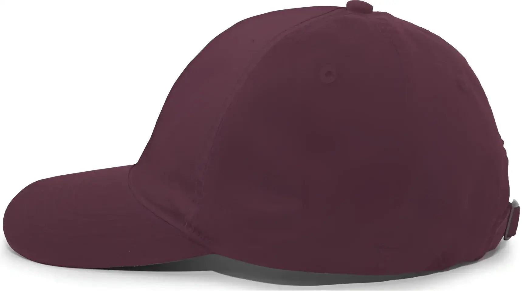 Pacific Headwear V57 Vintage Cotton Buckle Back Cap - Maroon - Maroon / 7’’ - 7 7/8’’