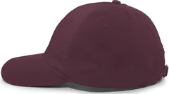Pacific Headwear V57 Vintage Cotton Buckle Back Cap - Maroon - Maroon / 7’’ - 7 7/8’’