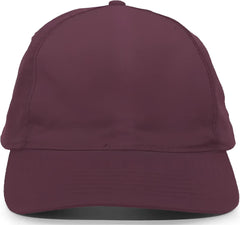 Pacific Headwear V57 Vintage Cotton Buckle Back Cap - Maroon - Maroon / 7’’ - 7 7/8’’