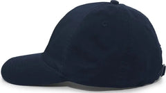 Pacific Headwear V57 Vintage Cotton Buckle Back Cap - Navy - Navy / 7’’ - 7 7/8’’