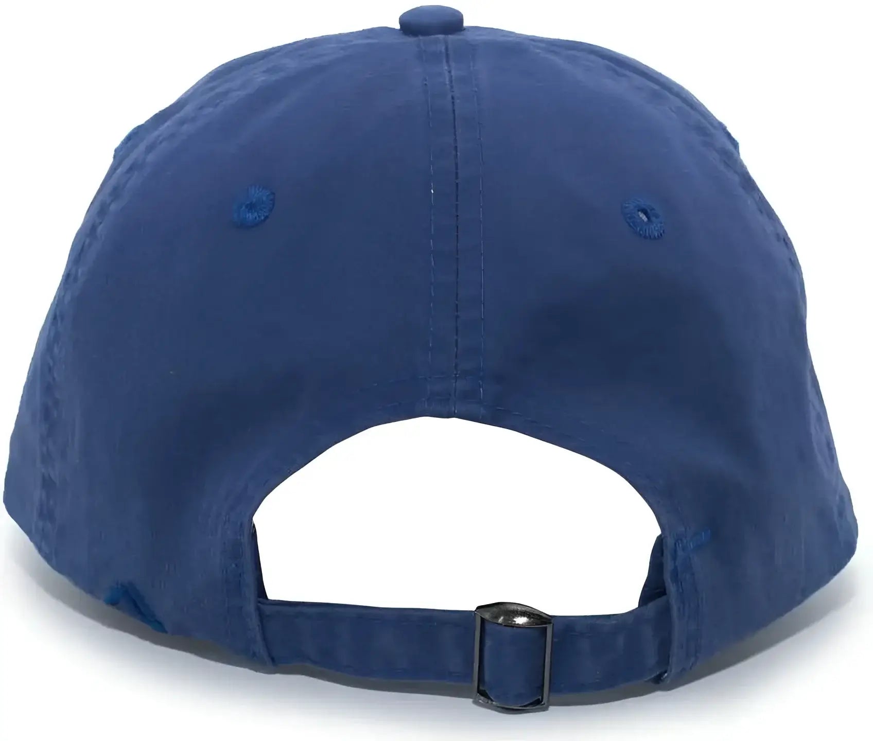 Pacific Headwear V57 Vintage Cotton Buckle Back Cap - Royal White - Royal White / 7’’ - 7 7/8’’