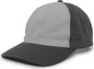 Pacific Headwear V57 Vintage Cotton Buckle Back Cap - Silver Charcoal - Light Gray Dark Gray / 7’’ - 7 7/8’’