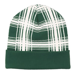 Pennant HW24 Mega Plaid Beanie Forest Green Dark / OSFM