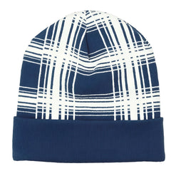 Pennant HW24 Mega Plaid Beanie Navy Blue Navy / OSFM