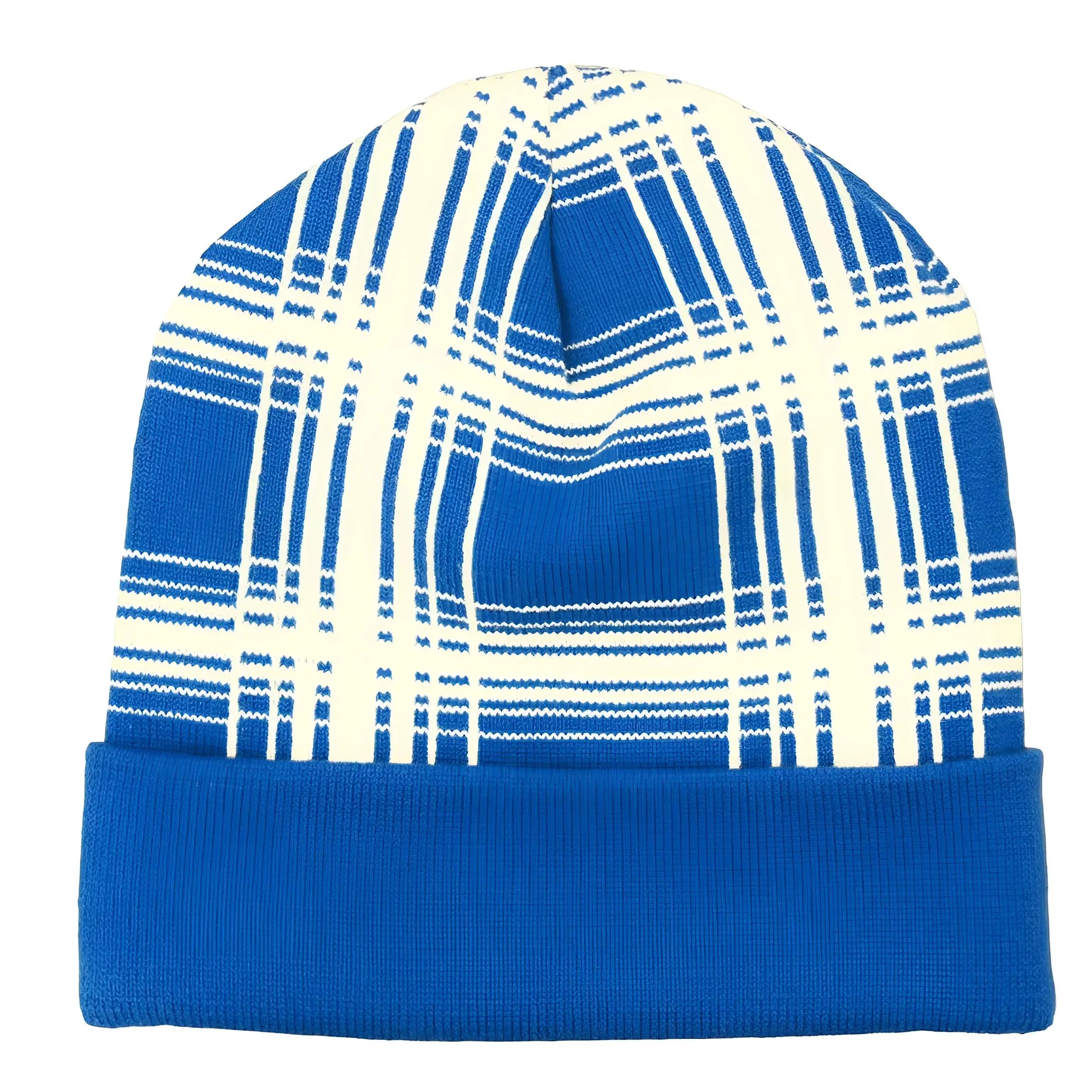 Pennant HW24 Mega Plaid Beanie Royal Blue Royal / OSFM