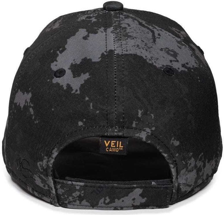 OC Sports PFC-100 Adjustable Cap - Veil Tac-Black | HIT a Double