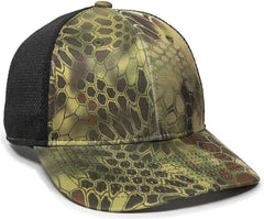 OC Sports PFC-150M Adjustable Mesh Back Cap - Kryptek Mandrake  Black | HIT a Double