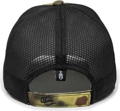 OC Sports PFC-150M Adjustable Mesh Back Cap - Kryptek Mandrake  Black | HIT a Double