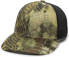 OC Sports PFC-150M Adjustable Mesh Back Cap - Kryptek Mandrake  Black | HIT a Double