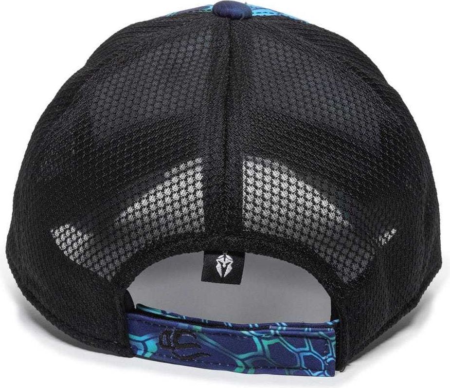 OC Sports PFC-150M Adjustable Mesh Back Cap - Kryptek Pontus  Black | HIT a Double