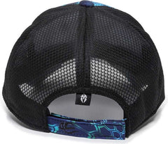 OC Sports PFC-150M Adjustable Mesh Back Cap - Kryptek Pontus  Black | HIT a Double