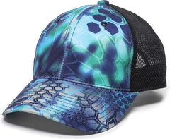OC Sports PFC-150M Adjustable Mesh Back Cap - Kryptek Pontus  Black | HIT a Double