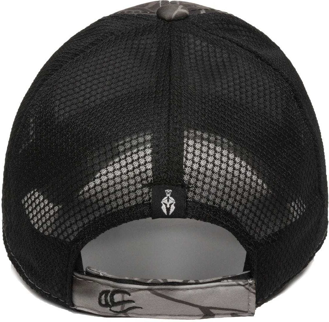 OC Sports PFC-150M Adjustable Mesh Back Cap - Kryptek Raid  Black | HIT a Double