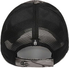 OC Sports PFC-150M Adjustable Mesh Back Cap - Kryptek Raid  Black | HIT a Double