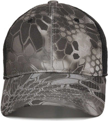 OC Sports PFC-150M Adjustable Mesh Back Cap - Kryptek Raid  Black | HIT a Double