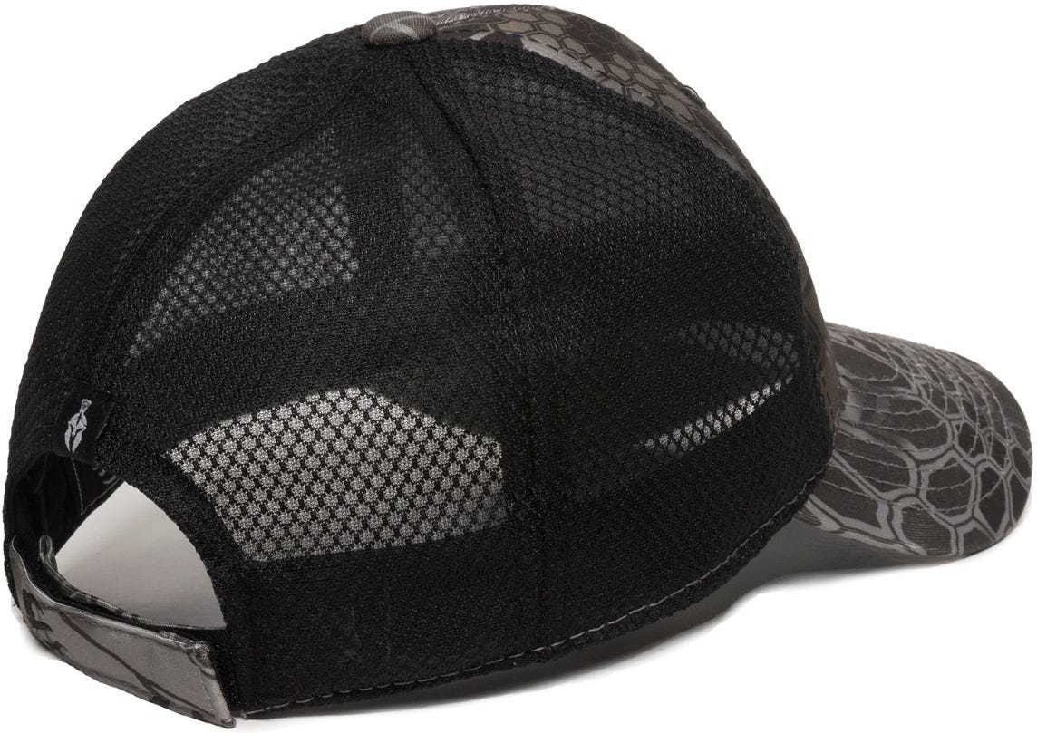OC Sports PFC-150M Adjustable Mesh Back Cap - Kryptek Raid  Black | HIT a Double