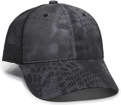 OC Sports PFC-150M Adjustable Mesh Back Cap - Kryptek Typhon  Black | HIT a Double