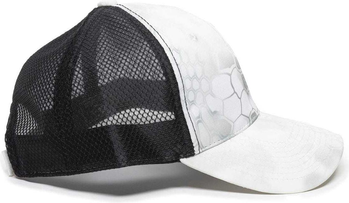OC Sports PFC-150M Adjustable Mesh Back Cap - Kryptek Wraith  Black | HIT a Double