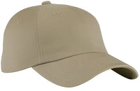 Port Authority BTU Unstructured Brushed Twill Cap - Khaki - Khaki / One Size Fits Most