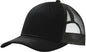 Port Authority C112 Snapback Trucker Cap - Black Gray Steel - Black Dark Gray / One Size Fits Most