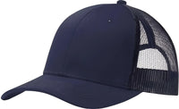 Port Authority C112 Snapback Trucker Cap - True Navy - Navy / One Size Fits Most