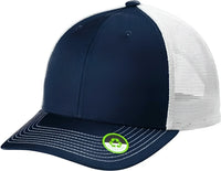 Port Authority C112ECO Eco Snapback Trucker Cap - Deep Black - Black / OSFA