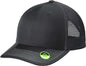 Port Authority C112ECO Eco Snapback Trucker Cap - Gray Steel - Dark Gray / OSFA