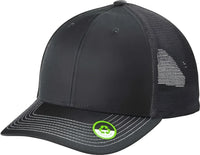 Port Authority C112ECO Eco Snapback Trucker Cap - Gray Steel - Dark Gray / OSFA