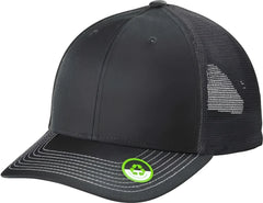 Port Authority C112ECO Eco Snapback Trucker Cap - Gray Steel - Dark Gray / OSFA