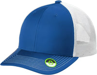 Port Authority C112ECO Eco Snapback Trucker Cap - True Royal White - Royal White / OSFA