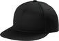 Port Authority C116 Snapback Flat Bill Cap - Black - Black / Adult OSFM