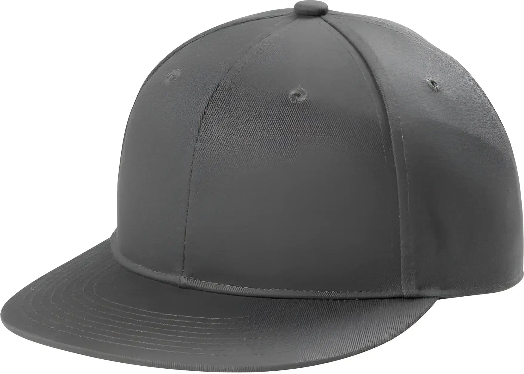 Port Authority C116 Snapback Flat Bill Cap - Grey Steel - Dark Gray / Adult OSFM