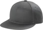 Port Authority C116 Snapback Flat Bill Cap - Grey Steel - Dark Gray / Adult OSFM