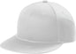 Port Authority C116 Snapback Flat Bill Cap - White - White / Adult OSFM