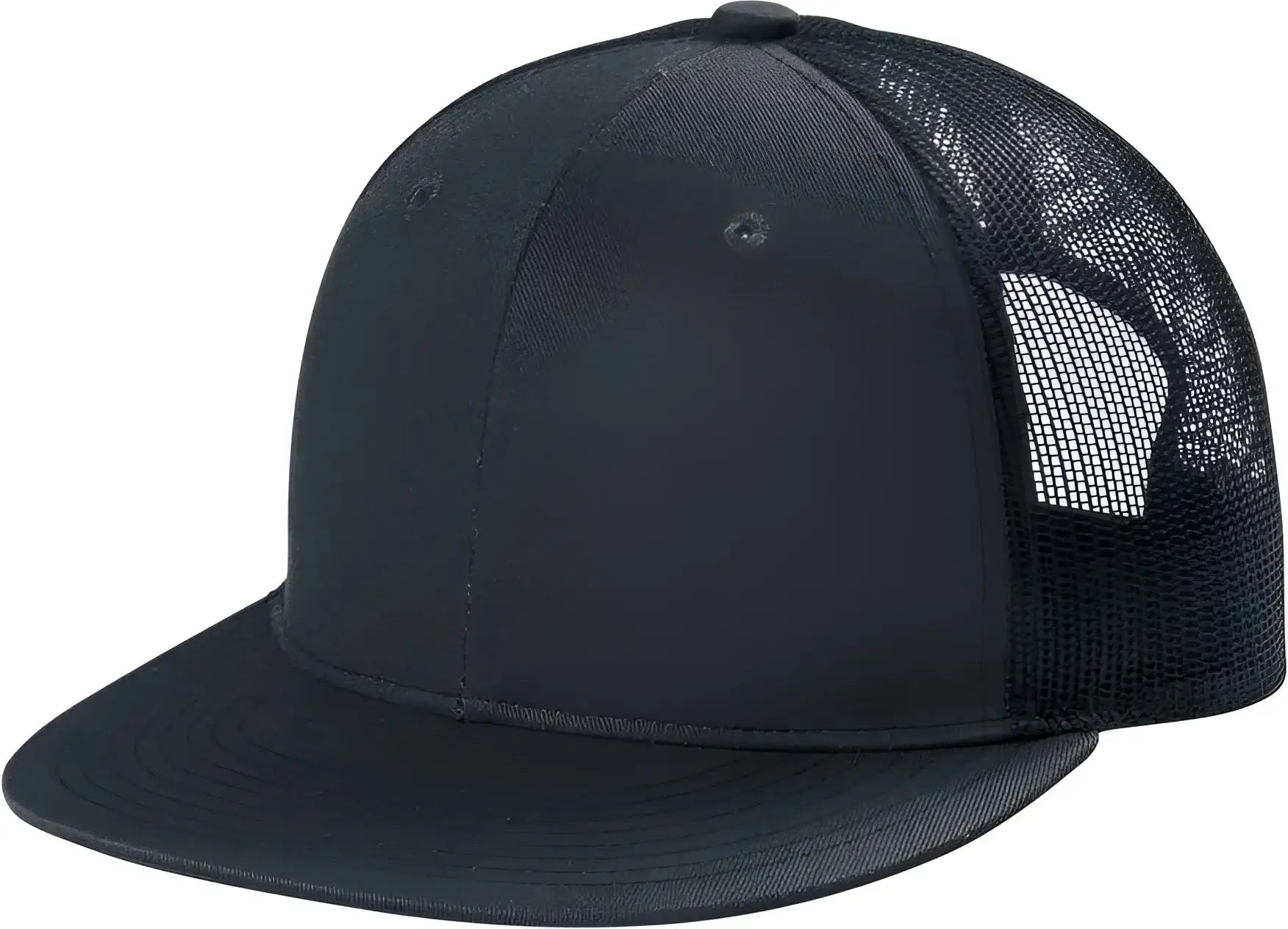 Port Authority C117 Snapback Flat Bill Trucker Cap - Rich Navy - Navy / Adult OSFM