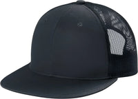 Port Authority C117 Snapback Flat Bill Trucker Cap - Rich Navy - Navy / Adult OSFM