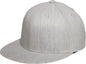 Port Authority C808 Flexfit 210 Flat Bill Cap - Heather Gray - Gray / 7’’ - 7 3/8’’