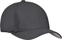 Port Authority C813 Flexfit Cotton Twill Cap - Graphite - Dark Gray / 7’’ - 7 3/8’’